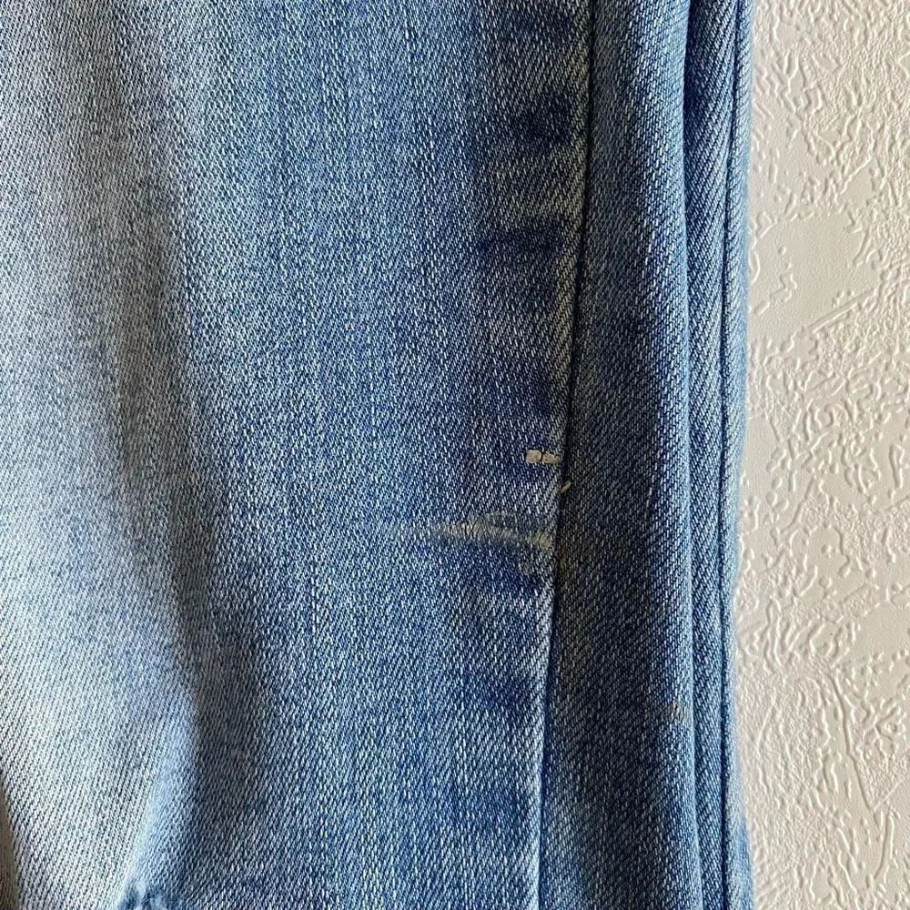 PacSun High Rise Jegging Jeans Size 28 Distressed Skinny Stretch Blue Denim - Picture 9 of 9